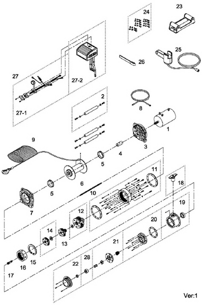 Запчасти для DV-15