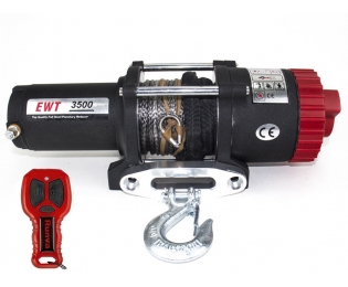 Лебедка для квадроцикла Runva EWT 3500 A SR с синтетическим тросом