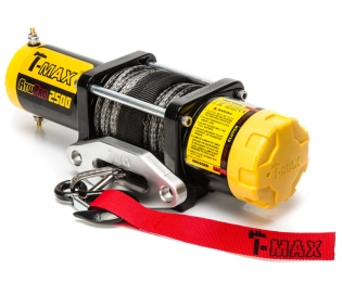 Лебедка для квадроцикла T-MAX ATW-PRO 2500 с синтетическим тросом