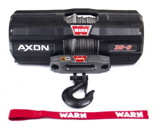 Лебедка для квадроцикла WARN AXON 35-S с синтетическим тросом