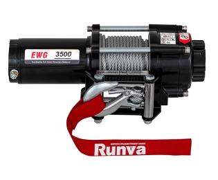Лебедка Runva Magnum 3500 со стальным тросом