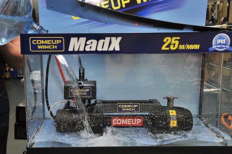 Лебедка ComeUp MadX под водой в течении месяца